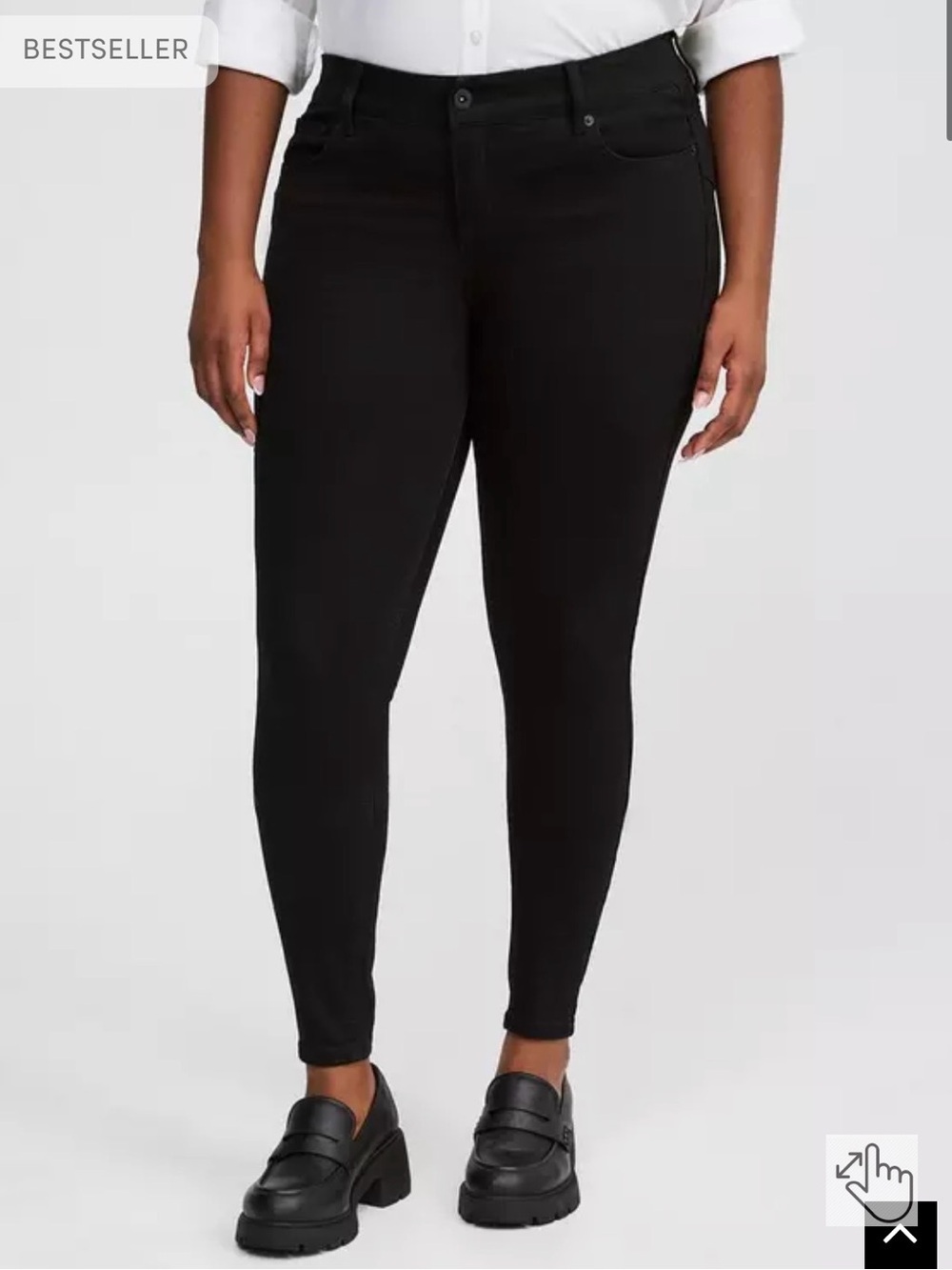 torrid Black Stretch Skinny Jeggings NWT